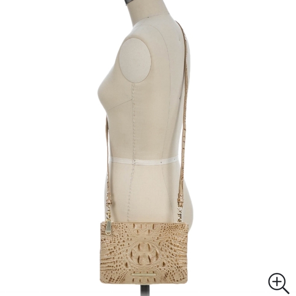NWT Brahmin Perri Crossbody Bag Vanilla Melbourne - Picture 9 of 11
